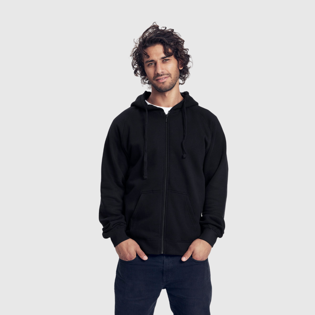 Neutral  Organic Cotton Zip Hoodie - Aplomb Menswear Galway