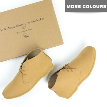 Will's Crepe Soul Desert Boot Sand - Aplomb Galway