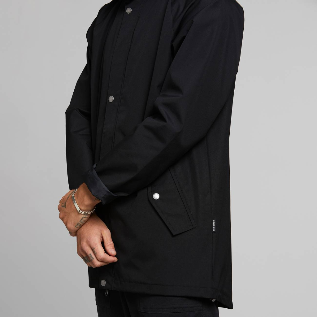 Dedicated Hoddevik Jacket Black - Aplomb Galway