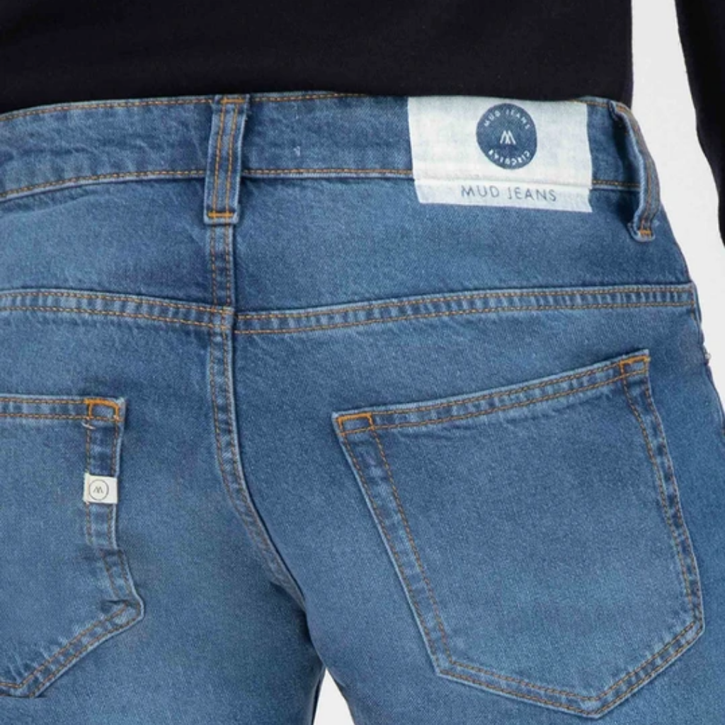 Mud Jeans Regular Dunn Stone Blue - Aplomb Galway