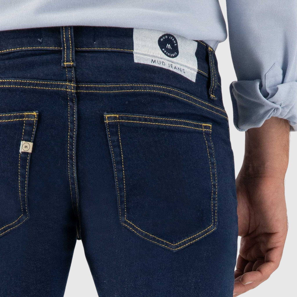 Mud Jeans Slim Lassen Strong Blue - Aplomb Galway