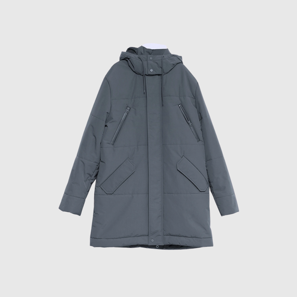 Nu-In Recycled Puffer Parka Navy - Aplomb Galway