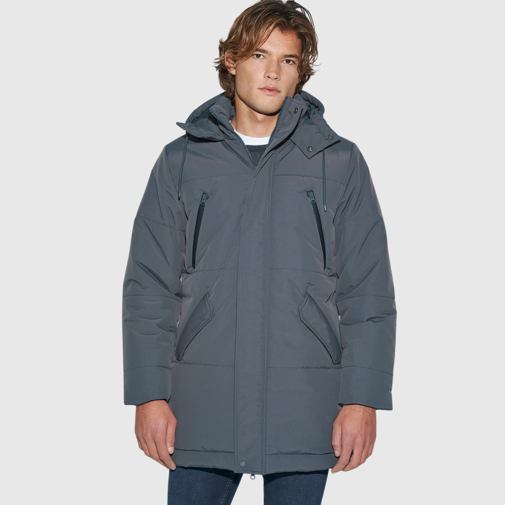 Nu-In Recycled Puffer Parka Navy - Aplomb Galway