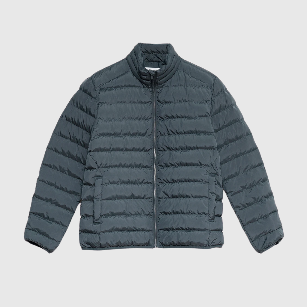 Nu-In Recycled Quilted Jacket Navy - Aplomb Galway